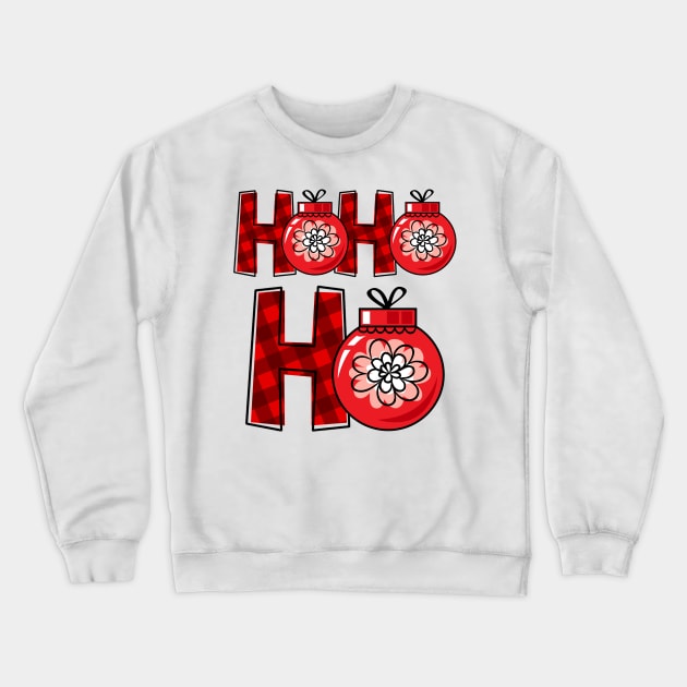 hohoho merry christmas Crewneck Sweatshirt by lunamoonart